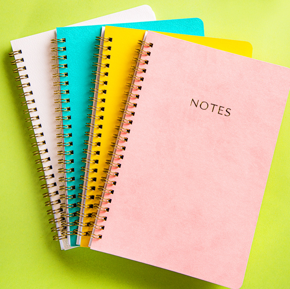 custom spiral notebooks
