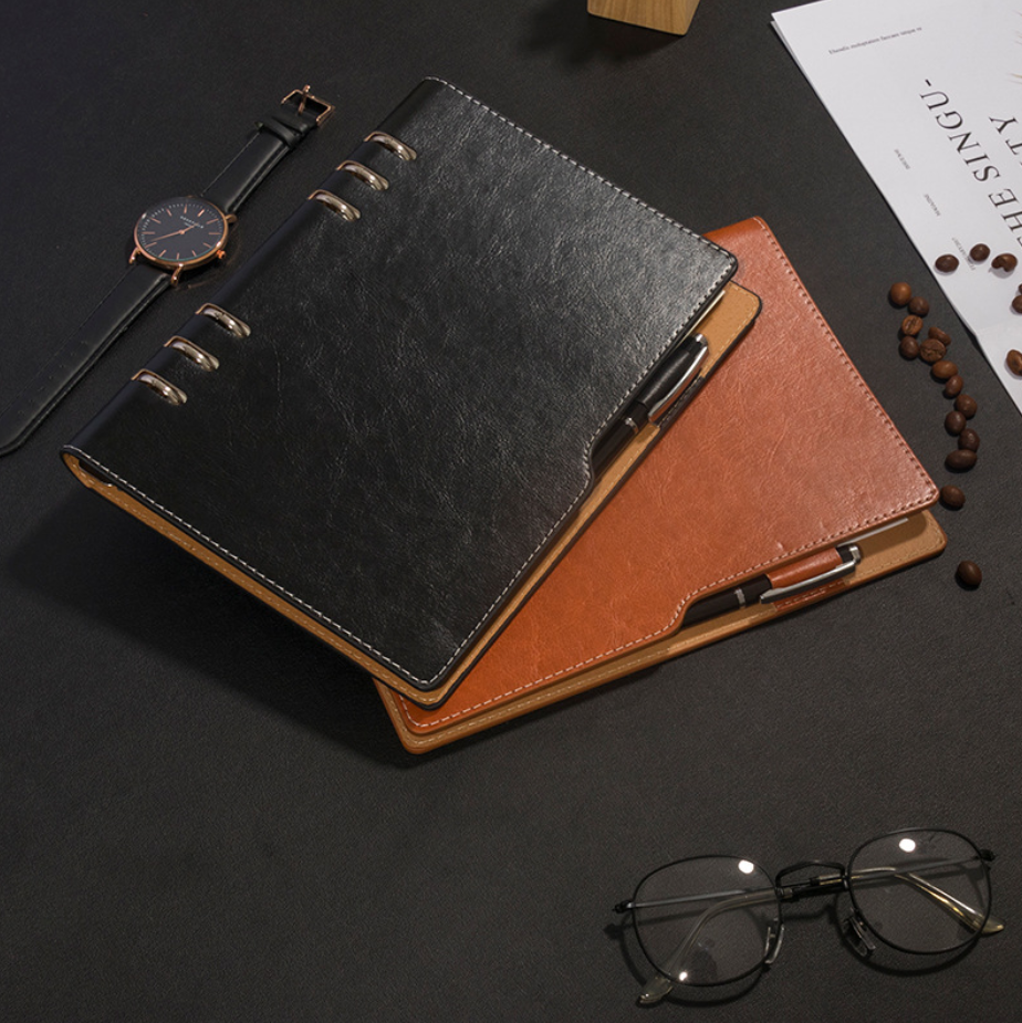customized leather notebook
